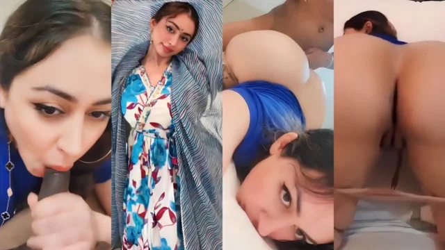 MMS of Big Ass Desi GF Bouncing on Cock and Sucking Dick